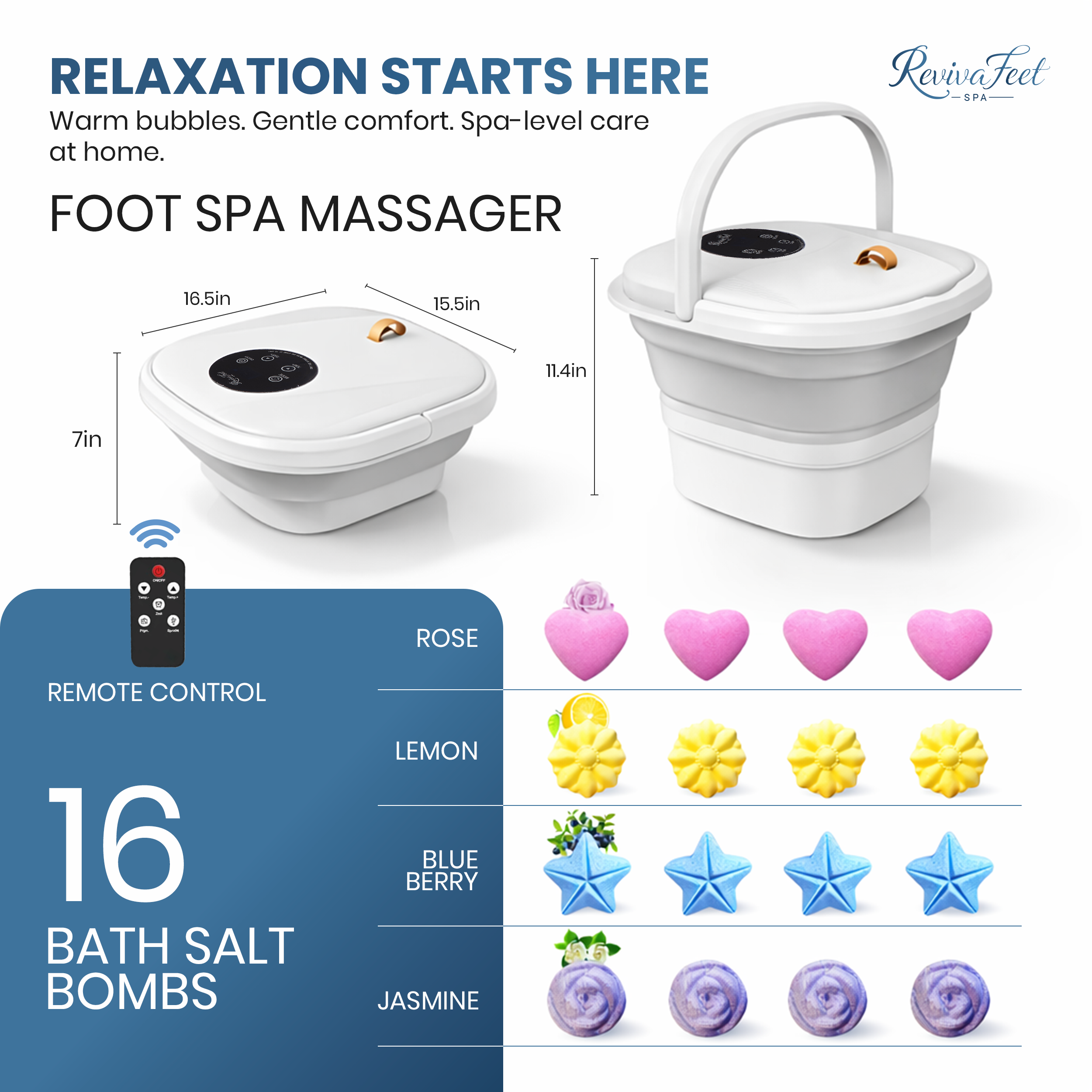 Foot Spa Bath Massager